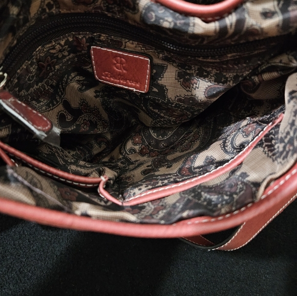 Bellerose Red Crossbody Bag - Picture 16 of 16